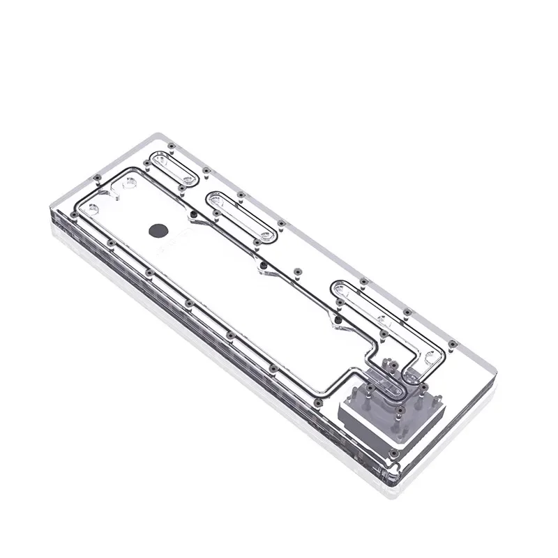 BYKSKI RGV-CG-PR-G-P Acrylic T - Distro Plate Ddc Pump Combo recension och pris