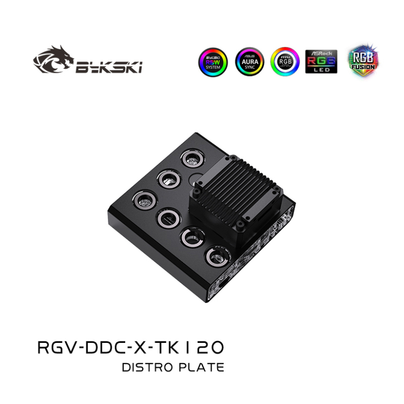 Bykski RGV-DDC-X-TK120/240 / A - Distro Plate Ddc Pump Combo recension och pris